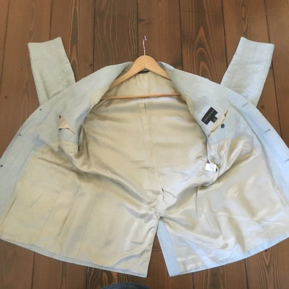 Banana Republic 40R Made in Egypt Linen Jacket/Blazer/Sport Coat - Picture 10 of 12